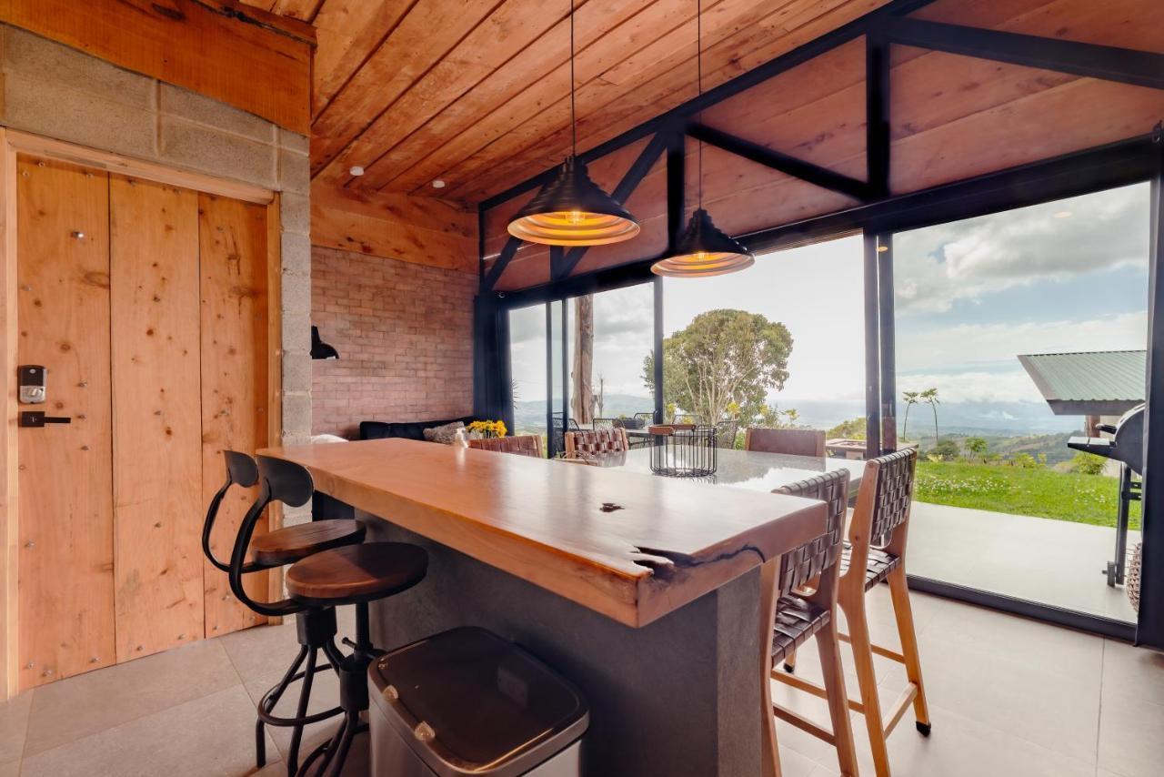 Espectacular Cabana Moderna De Montana + Bosque Nuboso +Wifi Zarcero 외부 사진
